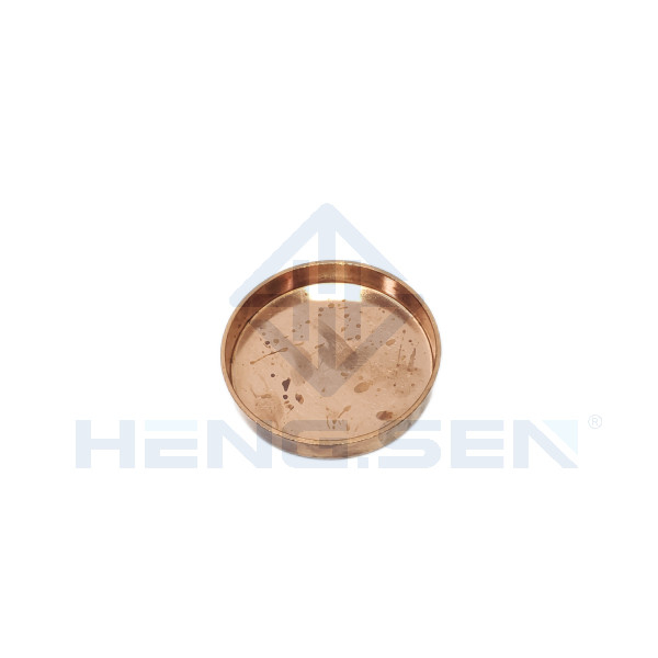 Copper 1" Refrigeration Pipe Fittings Copper Cap End Welding Female Connection